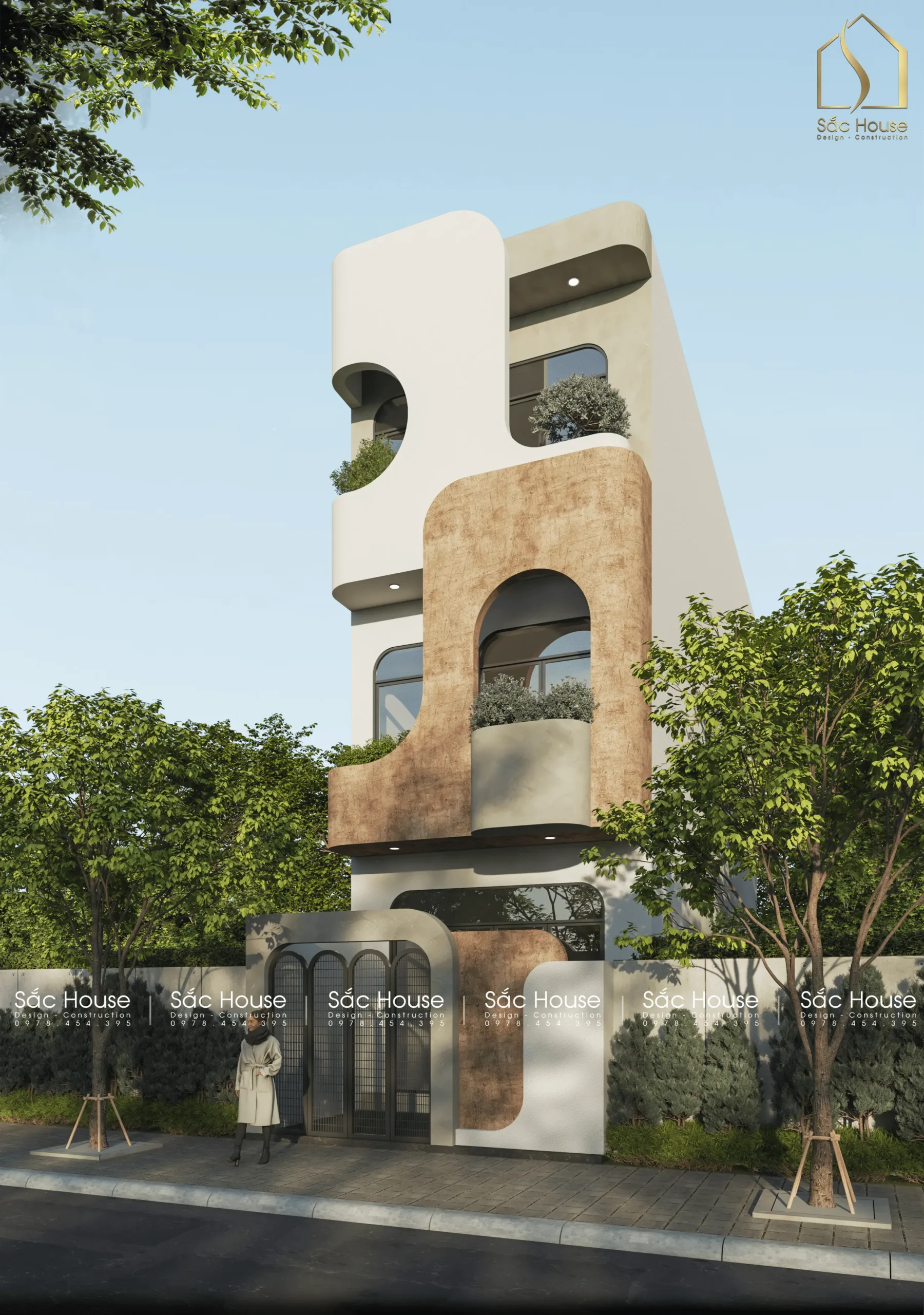 Dịch vụ thiết kế kiến trúc thể hiện được phong cách riêng của gia chủ và trong ngôi nhà